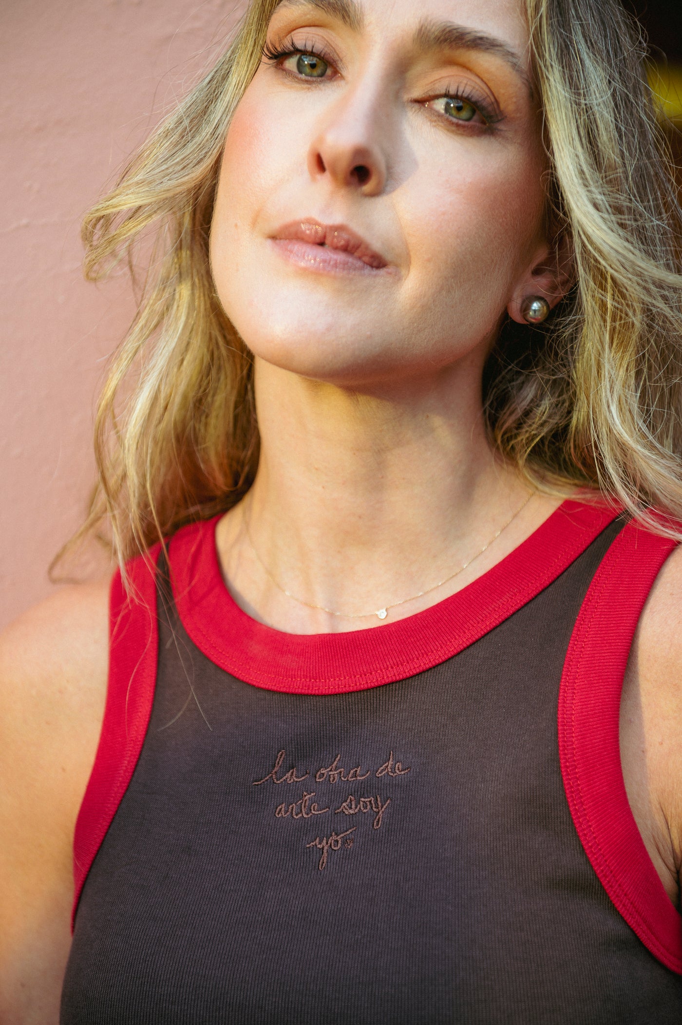 TANK TOP BROWN