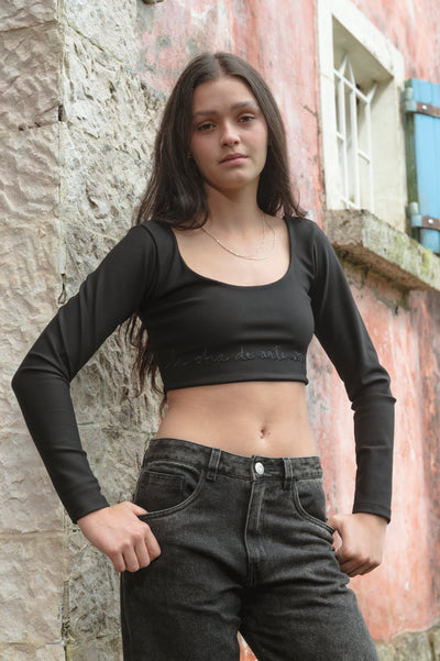 TOP DREAM IDYLL BLACK
