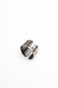 ANILLO PLATA SOY DE MENTE STENCIL