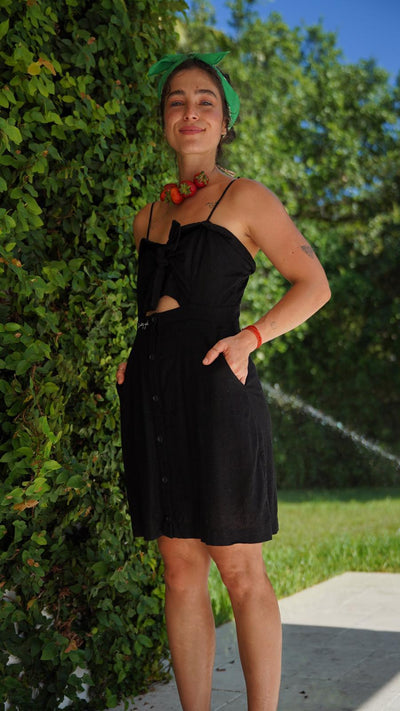 SEÑORA LEY BLACK DRESS