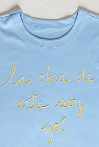 T-SHIRT SYMPHONY IN BLUE