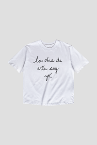 T-SHIRT CLASICA LODASY LETRAS NEGRAS