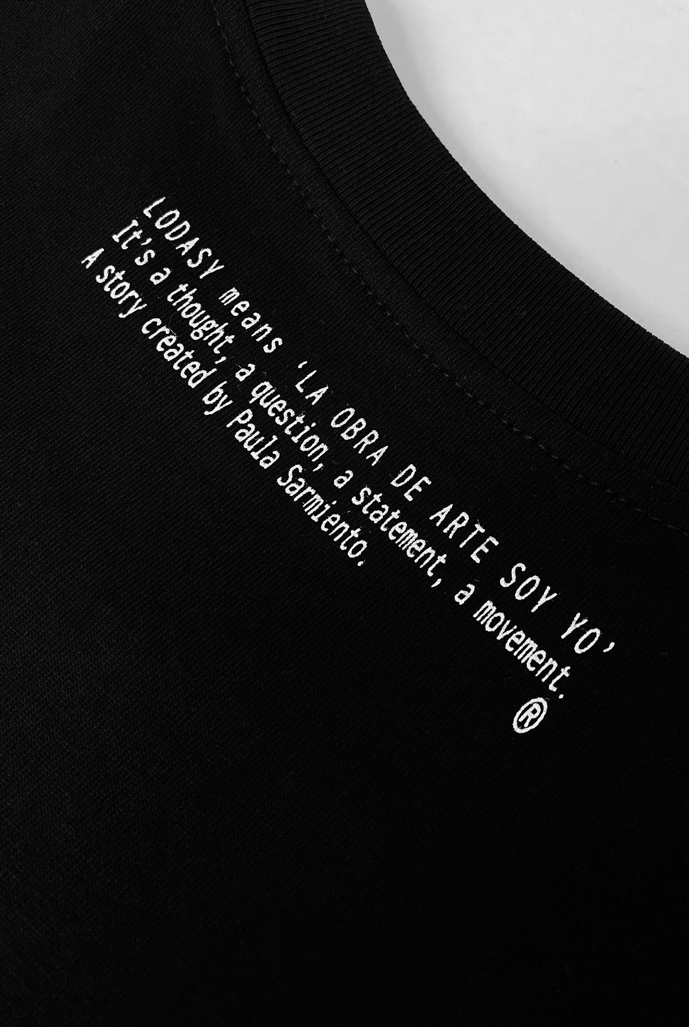 T-SHIRT COSMO SINGLE BLACK