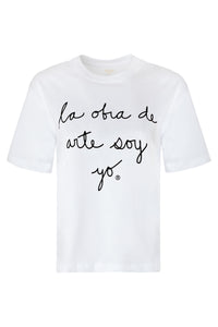 T-SHIRT CLASICA LODASY LETRAS NEGRAS