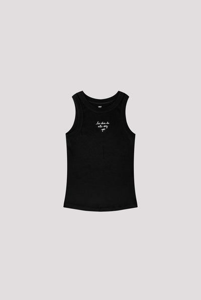 TANK TOP BLACK